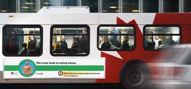 Use the bus, the subway or a commuter train and get a federal income tax credit from your public transit pass.
